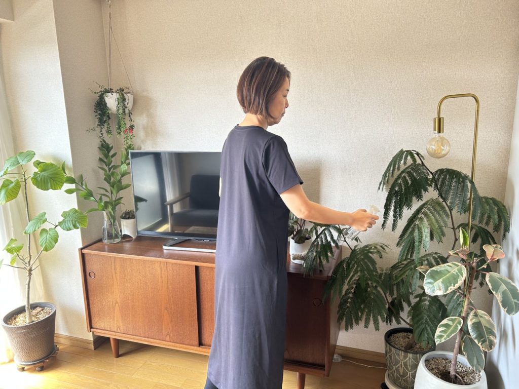 心地よく暮らしている50代女性